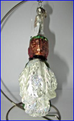 Radko COCK A DOODLE COTTONTAIL Easter Bunny Ornament 1012167 Rare with Store Tag
