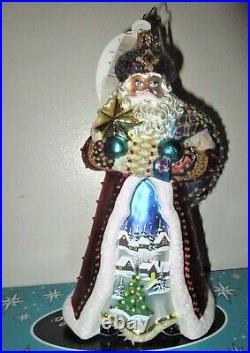 Radko Christmas Ornament 1014896 Winter Scene Wanderer LE #638 /750 NEW NWT+ Box