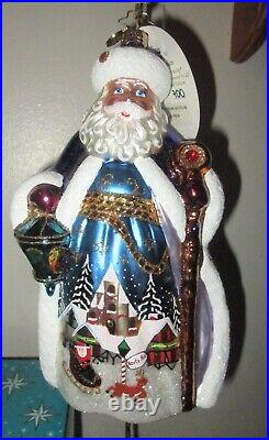 Radko Christmas Ornament 1017619 Winter Dream Nicholas LE #268 /900 NEW NWT+ Box