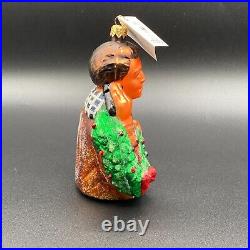 Radko Christmas Ornament Its a Wonderful Life Glass James Stewart George Bailey