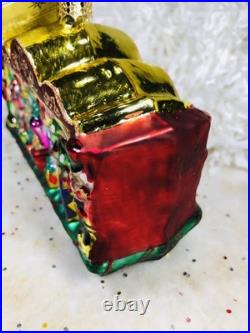 Radko Cracker Carriage Nutcracker B&O Railroad Train Collection Ornament NWT2009