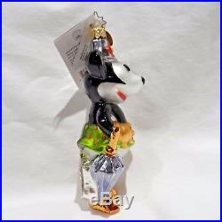 Radko Disney 2003 MINNIE MOUSE 75th ANNIVERSARY Ornament Very Rare NEW withTag