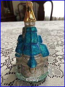 Radko Disney Cinderella Castle Ornament
