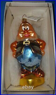 Radko Disney Snow White And Seven Dwarfs Ornaments 8 Piece Collection (1997)