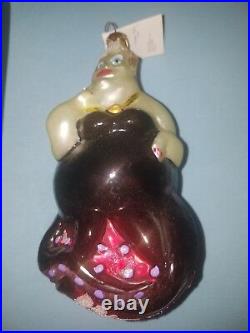 Radko Disney- URSULA- Christmas ornament from The Little Mermaid
