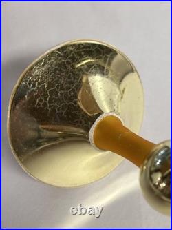 Radko ELROY'S TOYS Gold with Snowflakes Christmas Ornament #98-235-0