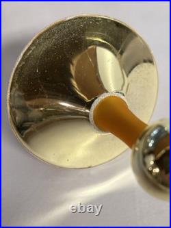 Radko ELROY'S TOYS Gold with Snowflakes Christmas Ornament #98-235-0