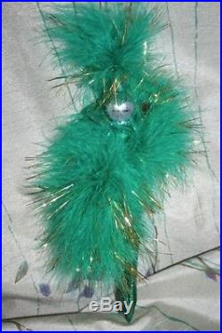 Radko Emerald 8 Dancer Showgirl Glass Ornament #1