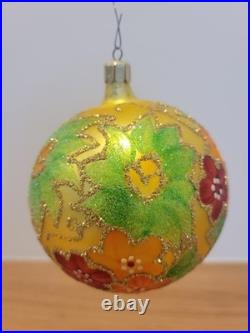 Radko Floral Christmas Ornament