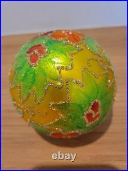 Radko Floral Christmas Ornament