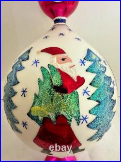 Radko Forever Blue Lucy with Reflectors 9-inches