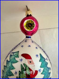 Radko Forever Blue Lucy with Reflectors 9-inches