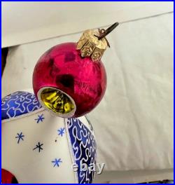 Radko Forever Blue Lucy with Reflectors 9-inches