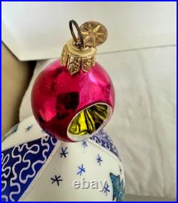 Radko Forever Blue Lucy with Reflectors 9-inches