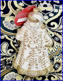 Radko GOLDEN BAROQUE Nicholas Santa Gold Ornament 2015 6.5 NWT 1018023