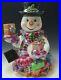 Radko_Gifted_Snowman_Centerpiece_Cookie_Jar_Christmas_Large_Mib_Very_Rare_01_nl