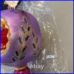 Radko Ice Ball Beauty ASST6 Purple Triple Reflector Drop Ball 02-0440-0