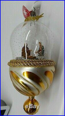 Radko Italian Nativity Ornament Bethlehem Blessed 20th Anniversary