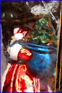Radko Ornament Lit From Within #1019117 Santa in Lantern Ltd Ed Numbered NIB