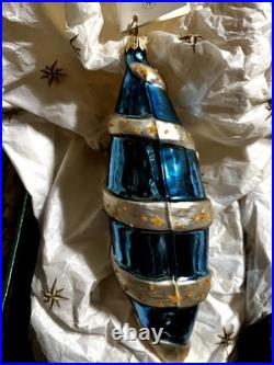 Radko Peter Pan Disney Showcase 5 Ornament Collection Set Limited Edition