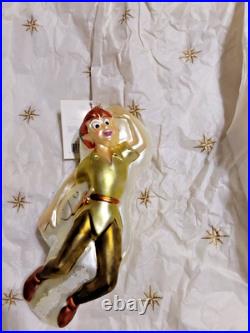 Radko Peter Pan Disney Showcase 5 Ornament Collection Set Limited Edition