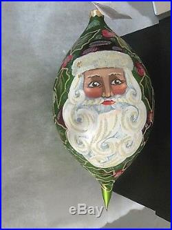 Radko Regency Santa 1997 Glass Ornament 97-sp-24 #179/2500 10 Vintage