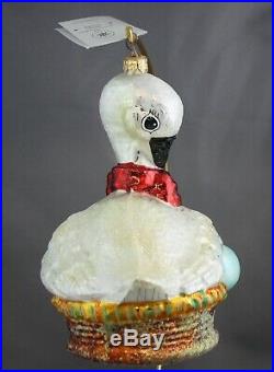 Radko Six Geese A Laying 1998 Ornament #8156/10,000 Twelve Days of Christmas