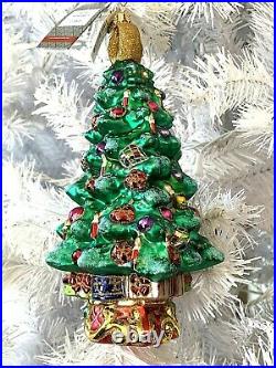 Radko Terrific Tannenbaum Christmas Tree Ornament 1015805 9 Fur Fir Spruce Pine