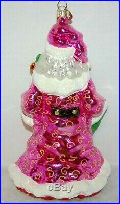 Radko YORKSHIRE NICHOLAS Christmas Ornament 00-390-0 RARE, HUGE SANTA