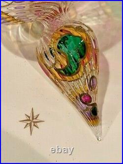 Rare 1997 Christopher Radko Milano Italian Glass Christmas Ornament #97-312-0