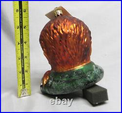 Rare 1998 CHRISTOPHER RADKO Monsters THE WOLF MAN Christmas Ornament MIB