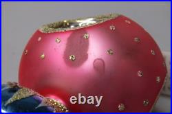Rare 92' Christopher Radko Royal Scepter Blown Glass Christmas Ornament Signed
