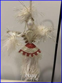 Rare Christopher Radko 1997 FIREWORKS Christmas Ornament Italian Lady 7