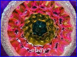 Rare Christopher Radko Dream Cone Triple Reflector Finial 11 Vintage Ornament