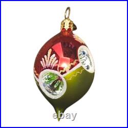 Rare Christopher Radko Dream Reflections Fantasia Glass Ornaments Set of 6
