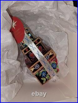 Rare Christopher Radko Limited Edition Siberian Stack Christmas Ornament 48/750