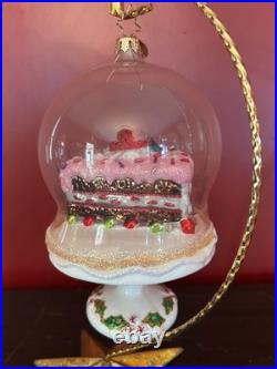 Rare Christopher Radko Ornament A Delicious Display #1016465 withTag 7 Tall