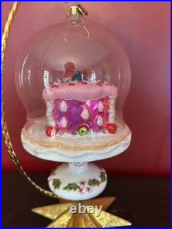 Rare Christopher Radko Ornament A Delicious Display #1016465 withTag 7 Tall
