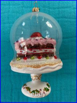 Rare Christopher Radko Ornament A Delicious Display #1016465 withTag 7 Tall
