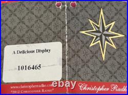 Rare Christopher Radko Ornament A Delicious Display #1016465 withTag 7 Tall