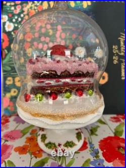 Rare Christopher Radko Ornament A Delicious Display #1016465 withTag 7 Tall