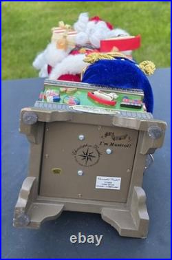 Rare Christopher Radko Toyland Treasures Santa Christmas Nutcracker Musical 18in