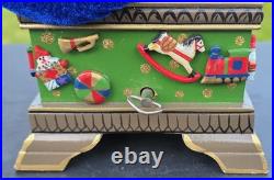 Rare Christopher Radko Toyland Treasures Santa Christmas Nutcracker Musical 18in