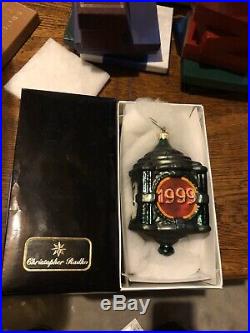 Rare Collectible 1999 Christopher Radko Clock Ornament