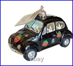 Rare Nwt Christopher Radko Lovebug Vw Pine Creek Car Christmas Ornament