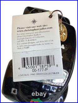 Rare Nwt Christopher Radko Lovebug Vw Pine Creek Car Christmas Ornament