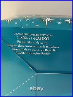 Rare Radko THE MIRACLE OF SANTA 7.5 1011426 2003 Used With Box