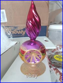 Rare & Retired Christopher Radko Ornament Reflector Fennial 99-923-0, With Box