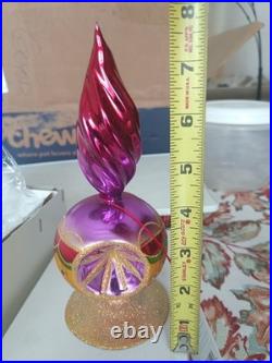 Rare & Retired Christopher Radko Ornament Reflector Fennial 99-923-0, With Box