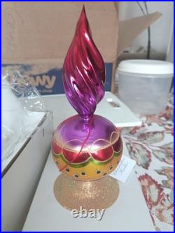 Rare & Retired Christopher Radko Ornament Reflector Fennial 99-923-0, With Box